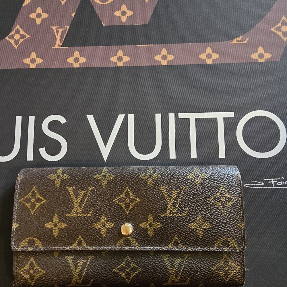 Louis vuitton REHAB monogram wallet - Picture 1 of 11